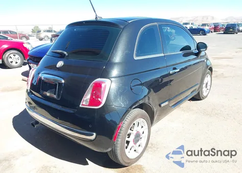 2012 Fiat 500 Lounge from USA, damaged, VIN 3C3CFFCR9CT270512